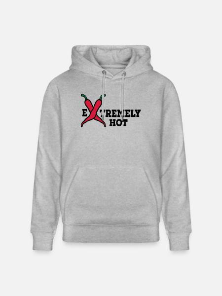 scharf - Stanley/Stella Unisex Bio-Hoodie CRUISER - Grau meliert