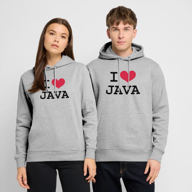 I Love Java Sweat à capuche bio CRUISER Stanley/Stella Unisexe