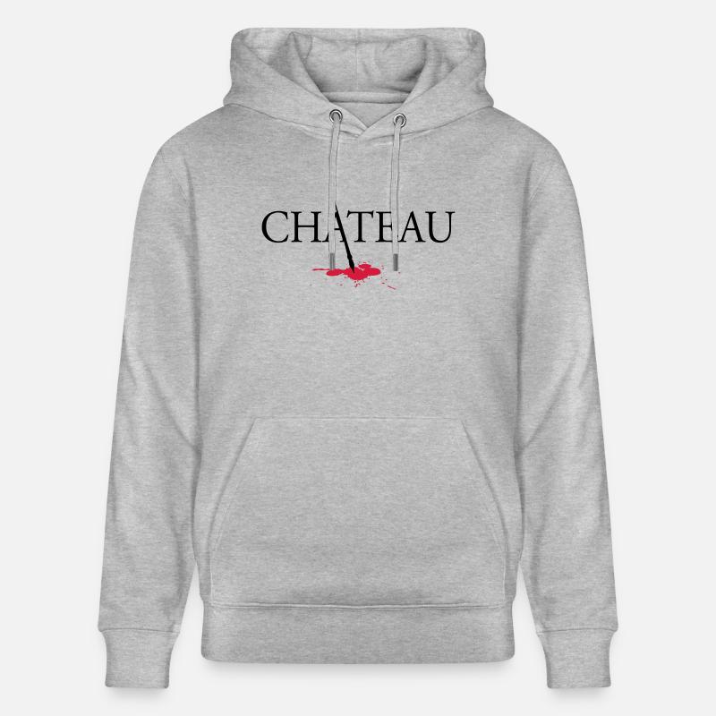 Chateau version 2 - Sweat à capuche bio CRUISER Stanley/Stella Unisexe - gris chiné