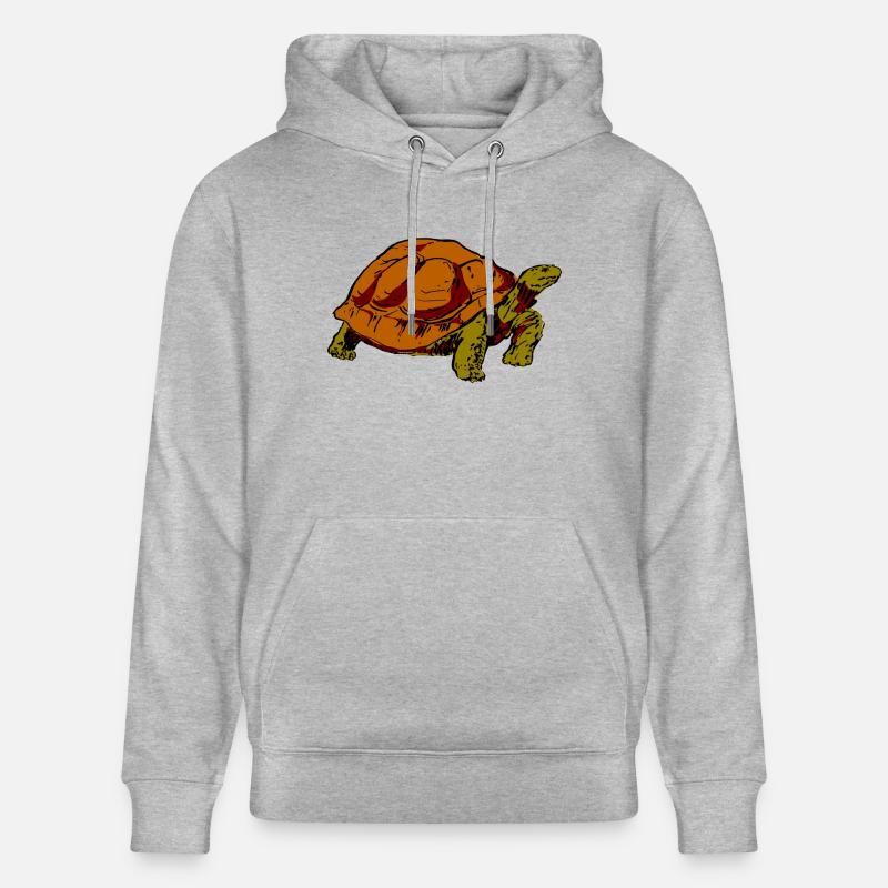 tortue - Sweat à capuche bio CRUISER Stanley/Stella Unisexe - gris chiné