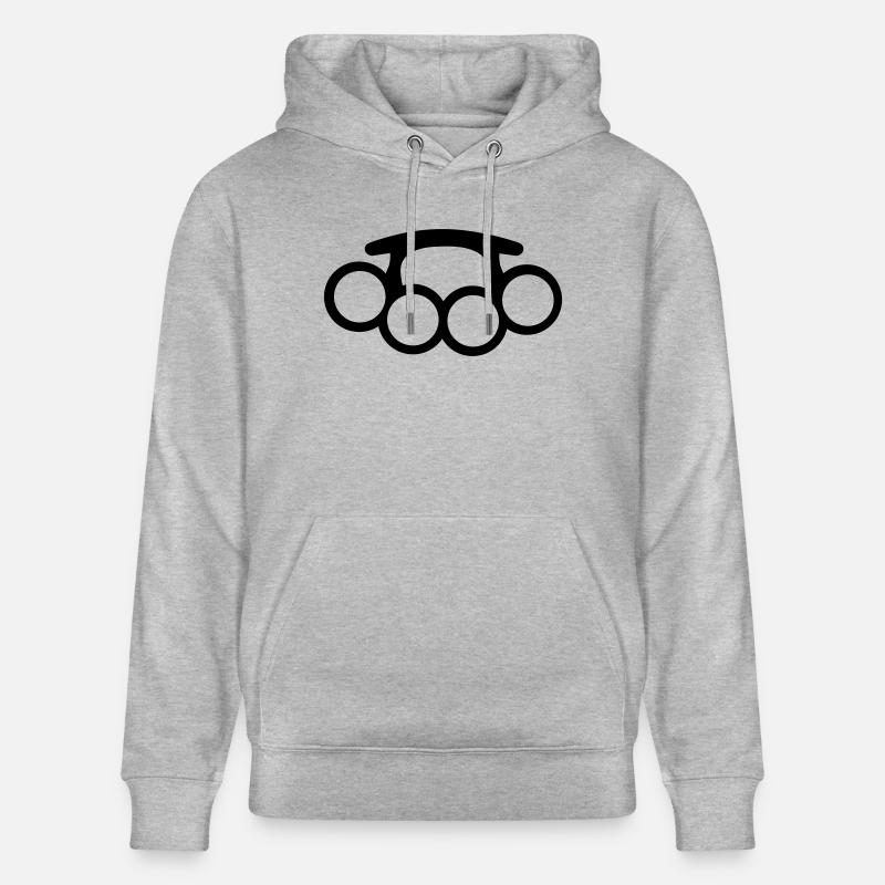 Coup de poing - Sweat à capuche bio CRUISER Stanley/Stella Unisexe - gris chiné