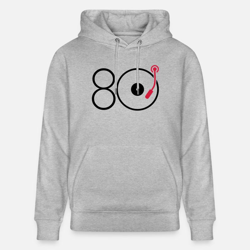 Musik der 80er - Stanley/Stella Unisex Bio-Hoodie CRUISER - Grau meliert