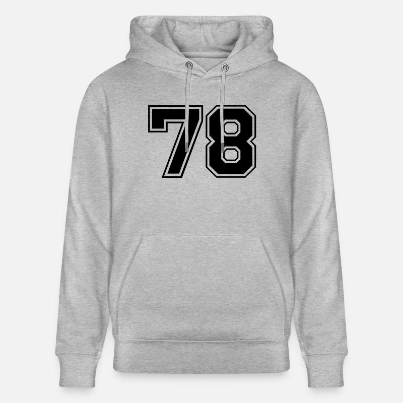 78 - Sweat à capuche bio CRUISER Stanley/Stella Unisexe - gris chiné