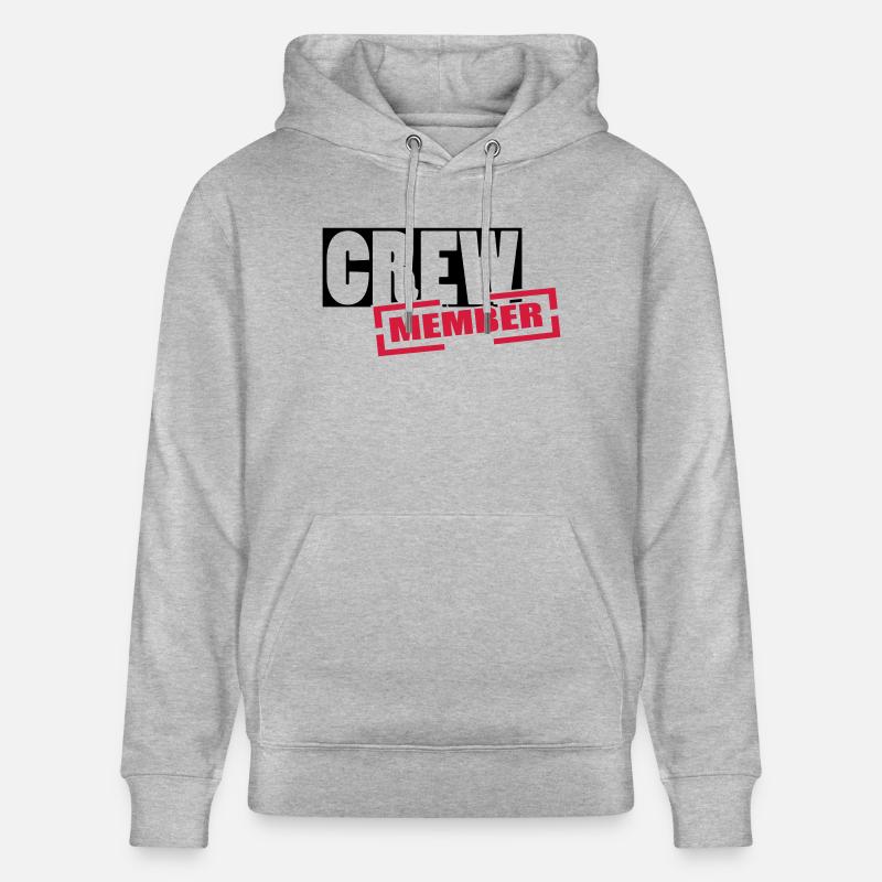 crew - Stanley/Stella Unisex Bio-Hoodie CRUISER  - Grau meliert
