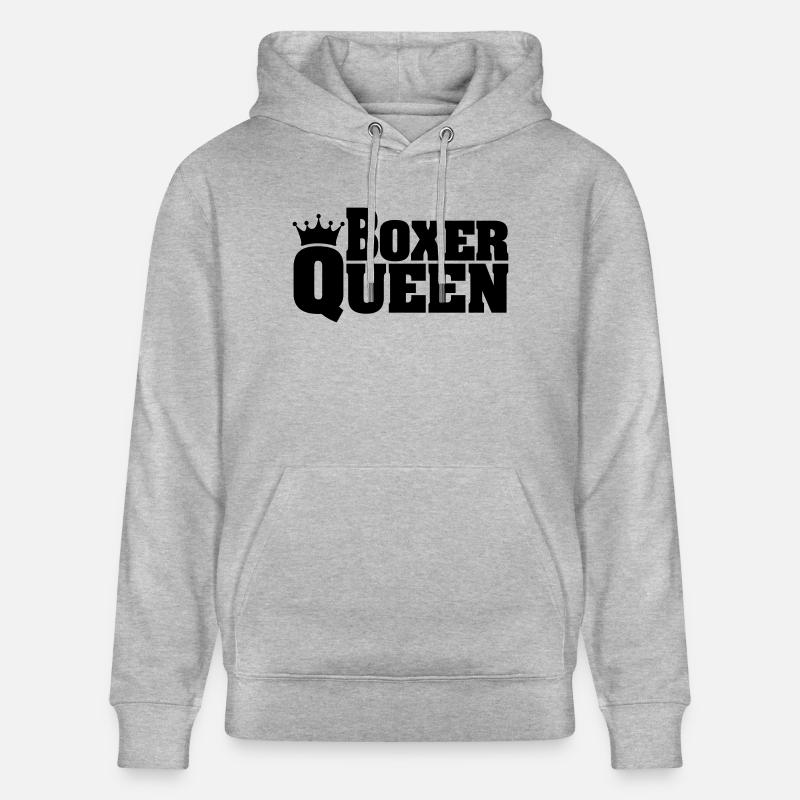 QUEEN BOXER - Sweat à capuche bio CRUISER Stanley/Stella Unisexe - gris chiné
