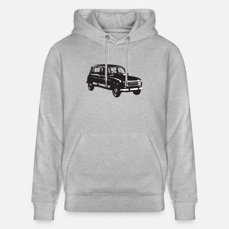 R4 Tee shirts - Sweat à capuche bio CRUISER Stanley/Stella Unisexe - gris chiné