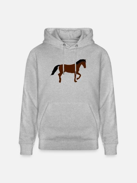 -Brauner- - Stanley/Stella Unisex Bio-Hoodie CRUISER  - Grau meliert