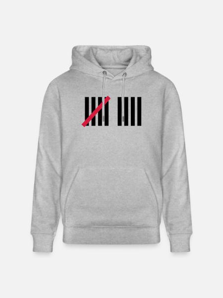 9th Birthday - Stanley/Stella CRUISER Unisex Organic Hoodie - heather grey
