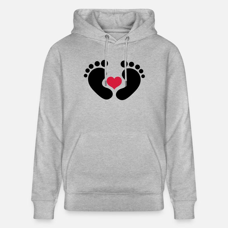 bébé - Sweat à capuche bio CRUISER Stanley/Stella Unisexe - gris chiné