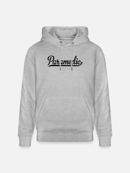 paramedic - Stanley/Stella CRUISER Unisex Organic Hoodie - heather grey
