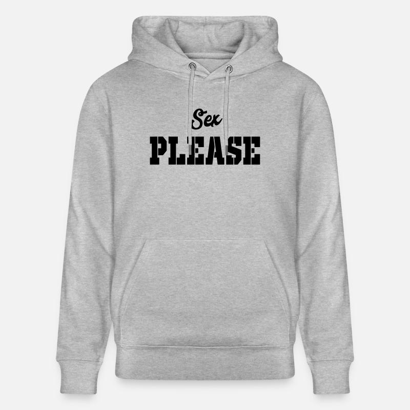 sexe s’il vous plaît - Sweat à capuche bio CRUISER Stanley/Stella Unisexe - gris chiné