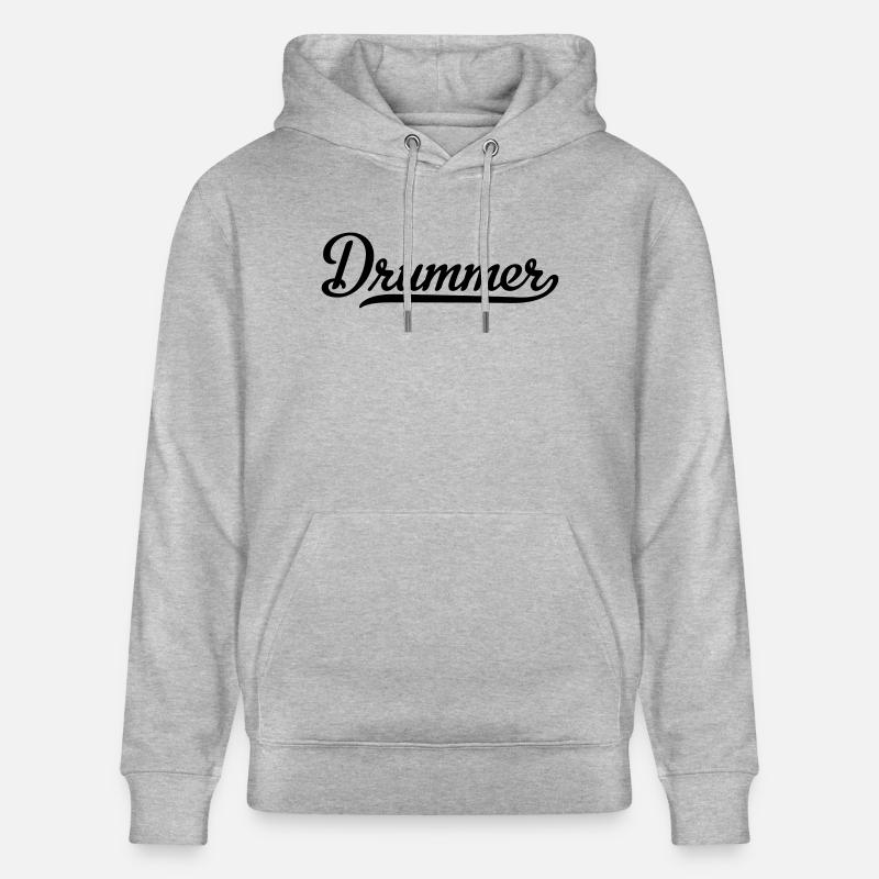 Batteur - Sweat à capuche bio CRUISER Stanley/Stella Unisexe - gris chiné