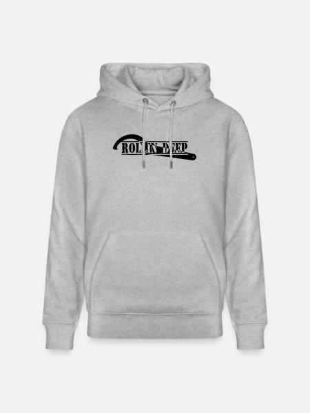 ROLLI DEEP - Stanley/Stella CRUISER Unisex Organic Hoodie - heather grey