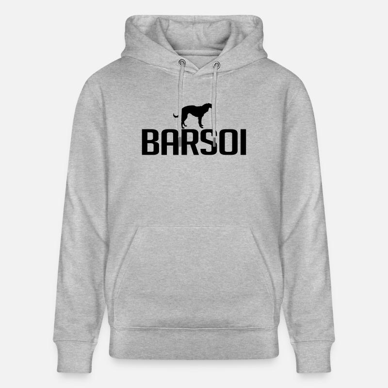 race BARZOÏ - Sweat à capuche bio CRUISER Stanley/Stella Unisexe - gris chiné