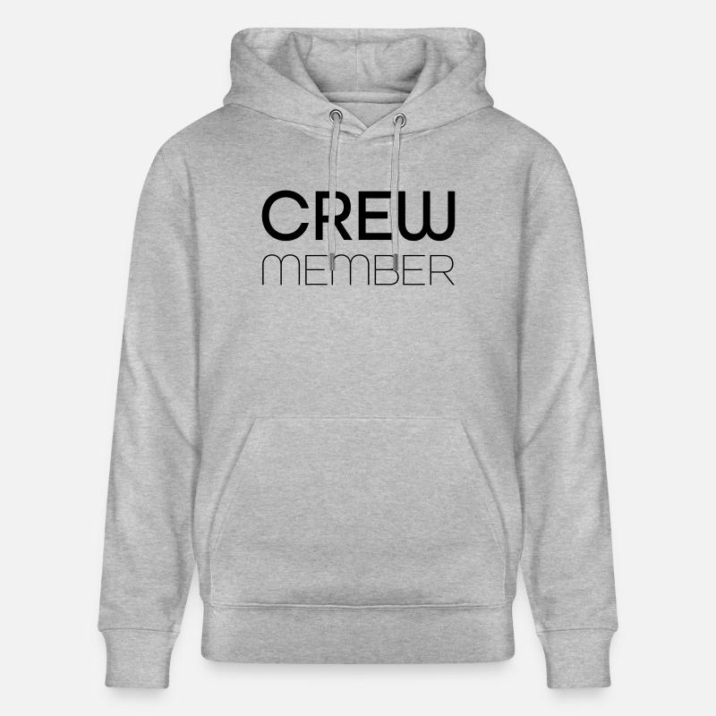crewmember - Sweat à capuche bio CRUISER Stanley/Stella Unisexe - gris chiné