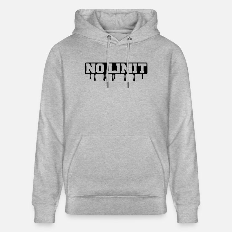 no_limit1 - Sweat à capuche bio CRUISER Stanley/Stella Unisexe - gris chiné