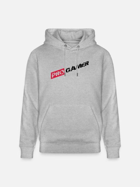 eSport Pro Gamer - Stanley/Stella CRUISER Unisex Organic Hoodie - heather grey