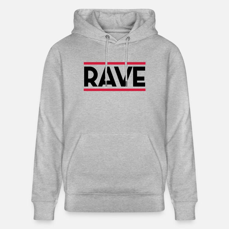 RAVE - Sweat à capuche bio CRUISER Stanley/Stella Unisexe - gris chiné