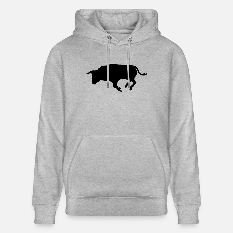 stier - Sweat à capuche bio CRUISER Stanley/Stella Unisexe - gris chiné