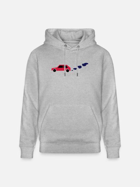 auto - Stanley/Stella Unisex Bio-Hoodie CRUISER  - Grau meliert