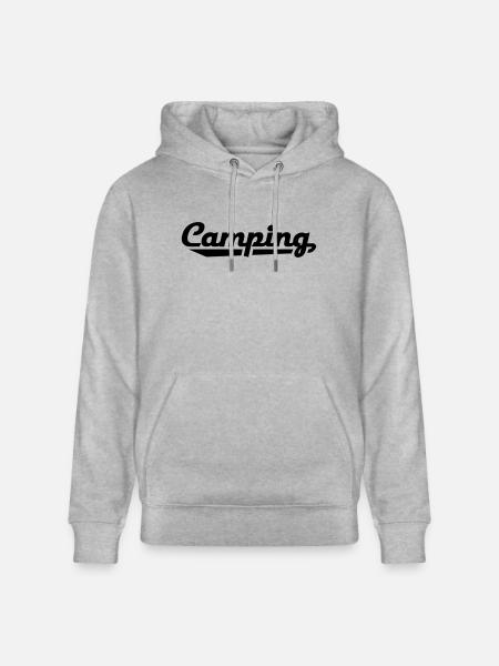 CAMPING - Stanley/Stella Unisex Bio-Hoodie CRUISER - Grau meliert
