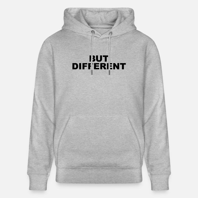 Same Same but different - Stanley/Stella Unisex Bio-Hoodie CRUISER  - Grau meliert