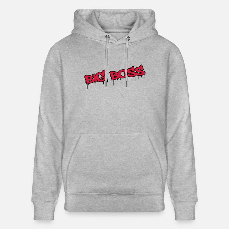 Big Boss - Sweat à capuche bio CRUISER Stanley/Stella Unisexe - gris chiné