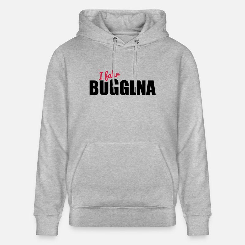 Buggl na - Stanley/Stella Unisex Bio-Hoodie CRUISER  - Grau meliert