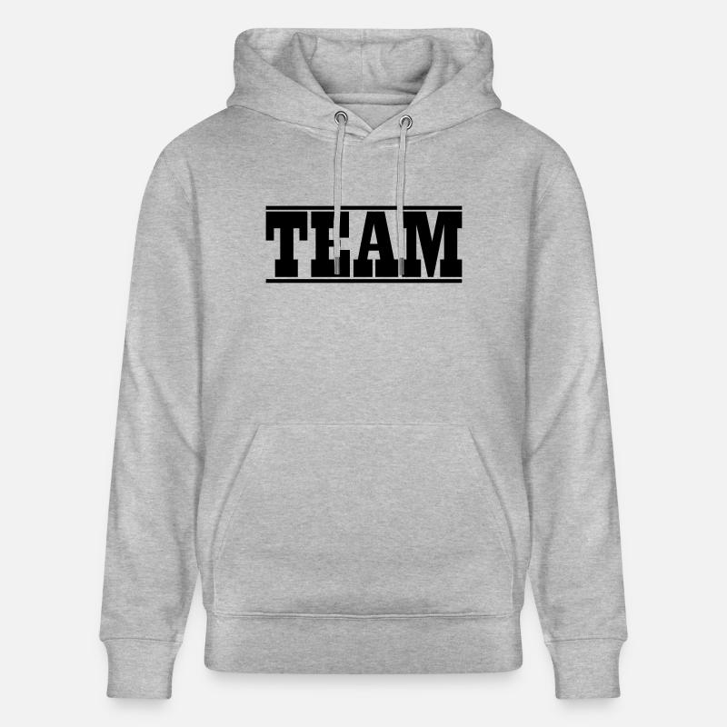 Conception d'équipe - Sweat à capuche bio CRUISER Stanley/Stella Unisexe - gris chiné