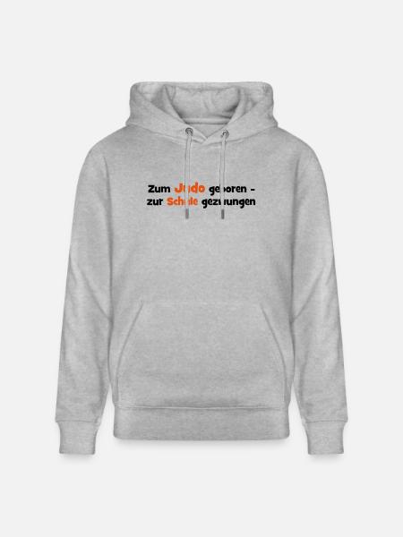Judo - Stanley/Stella Unisex Bio-Hoodie CRUISER  - Grau meliert