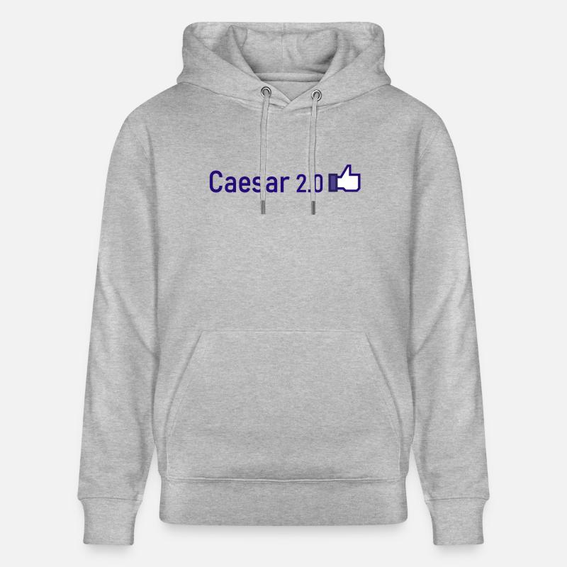 Caesar 2 0 - Sweat à capuche bio CRUISER Stanley/Stella Unisexe - gris chiné
