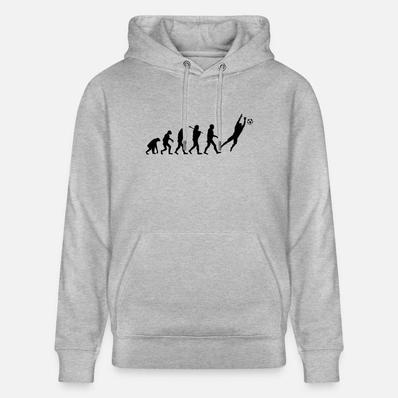 Fußball Torwart - Sweat à capuche bio CRUISER Stanley/Stella Unisexe - gris chiné