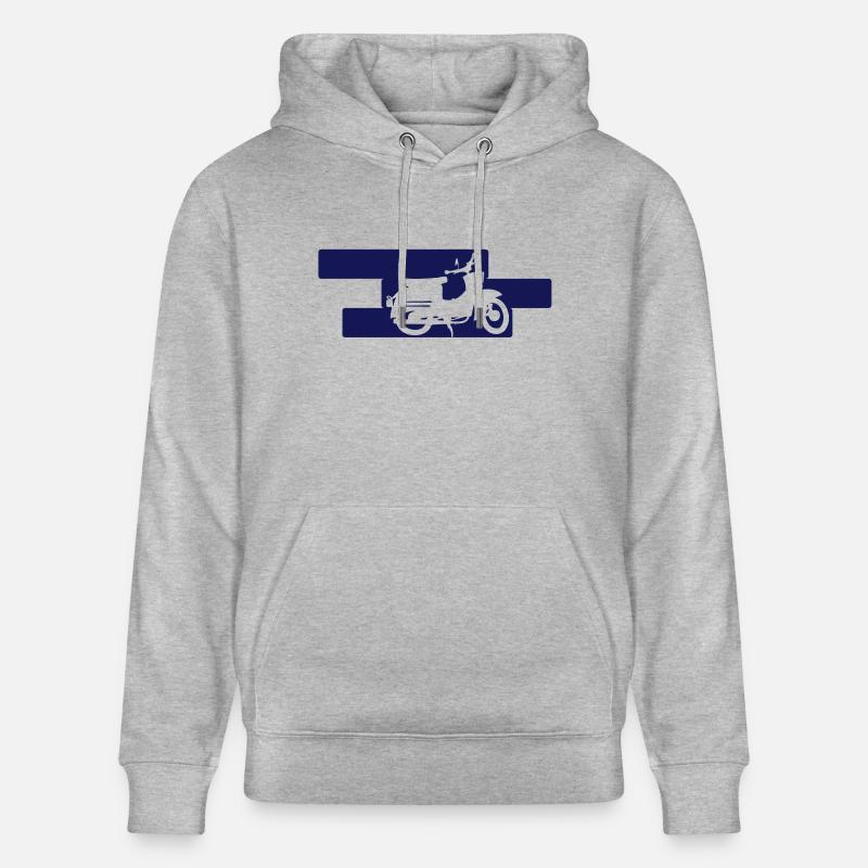 Schwalbe KR50 - Sweat à capuche bio CRUISER Stanley/Stella Unisexe - gris chiné