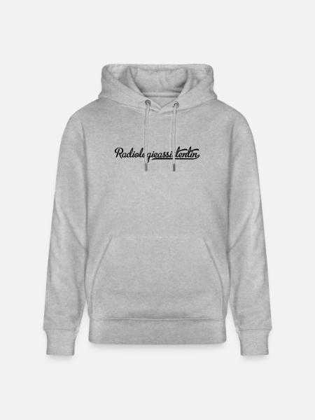 Radiologieassistentin - Stanley/Stella Unisex Bio-Hoodie CRUISER - Grau meliert