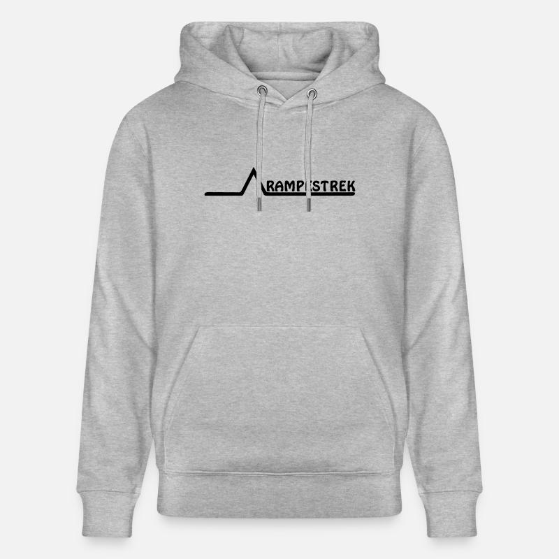 Ligne de rampe - Sweat à capuche bio CRUISER Stanley/Stella Unisexe - gris chiné