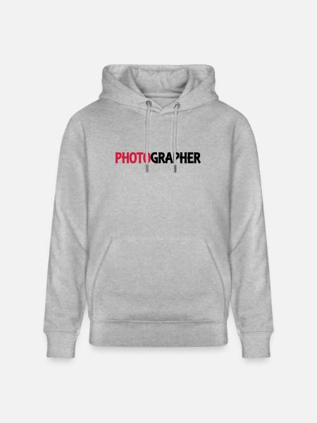 Photographer - Stanley/Stella Unisex Bio-Hoodie CRUISER - Grau meliert