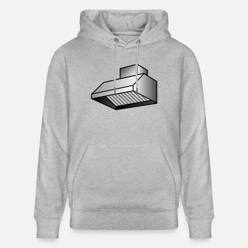 couverts vaisselle flatware silverware cutlery100 - Sweat à capuche bio CRUISER Stanley/Stella Unisexe - gris chiné