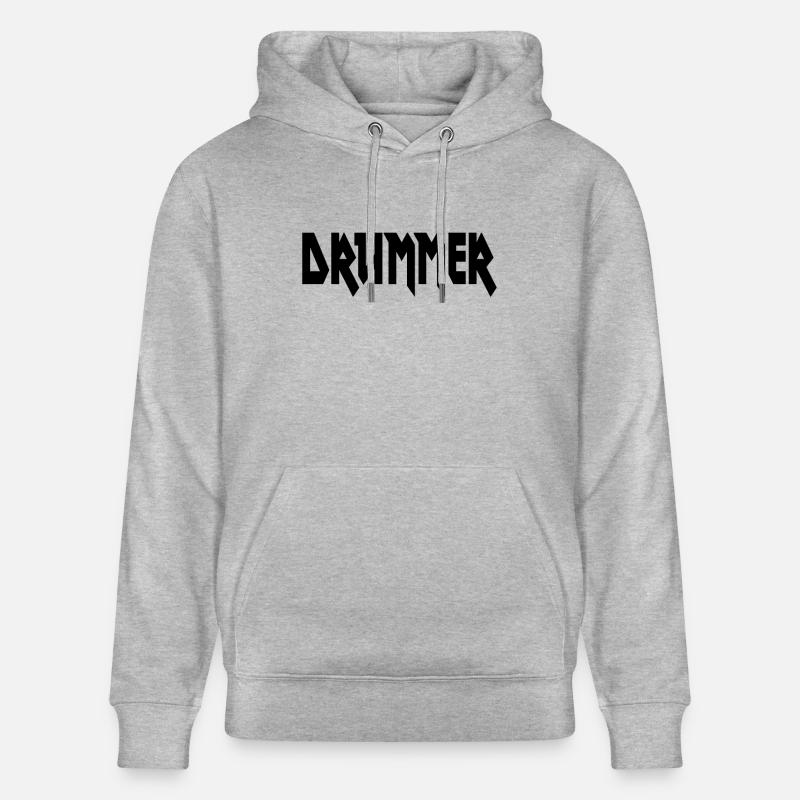 Batteur - Sweat à capuche bio CRUISER Stanley/Stella Unisexe - gris chiné