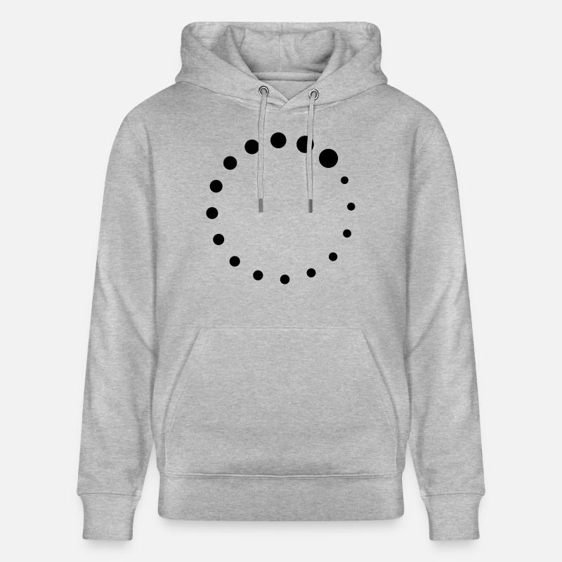 Loading Circle - Sweat à capuche bio CRUISER Stanley/Stella Unisexe - gris chiné