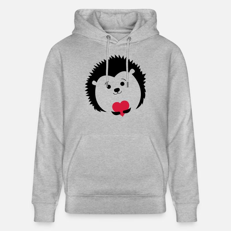 suesser_igel - Sweat à capuche bio CRUISER Stanley/Stella Unisexe - gris chiné