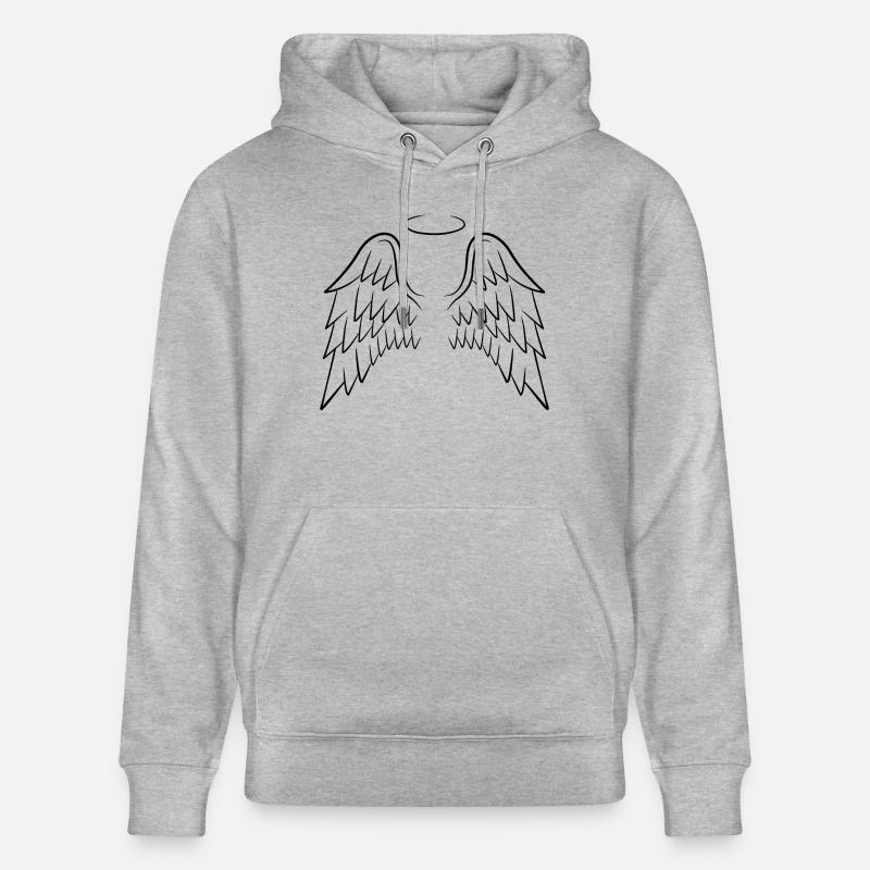 Engelfslügel - Sweat à capuche bio CRUISER Stanley/Stella Unisexe - gris chiné