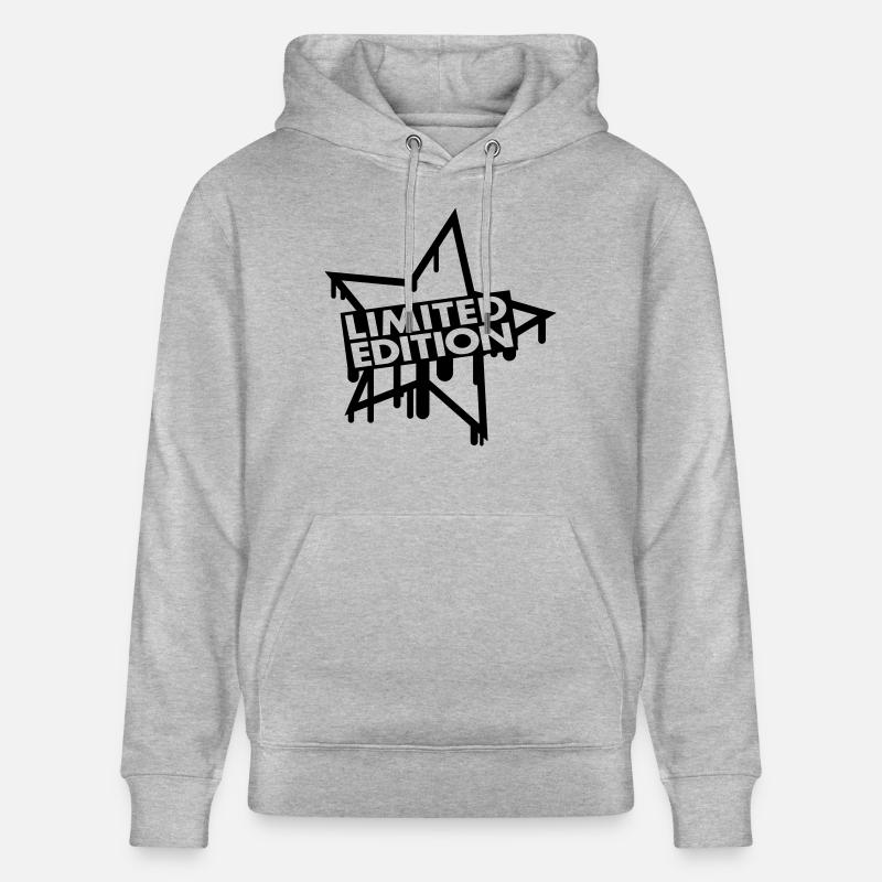 Limited Edition Star - Sweat à capuche bio CRUISER Stanley/Stella Unisexe - gris chiné
