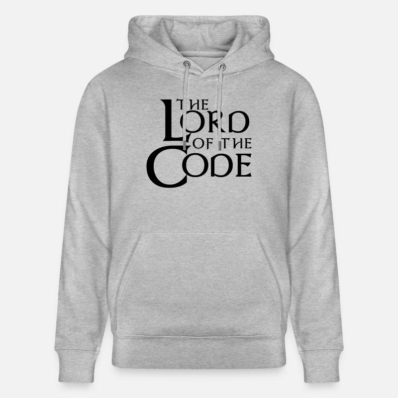 Der Herr des Codes - Stanley/Stella Unisex Bio-Hoodie CRUISER  - Grau meliert