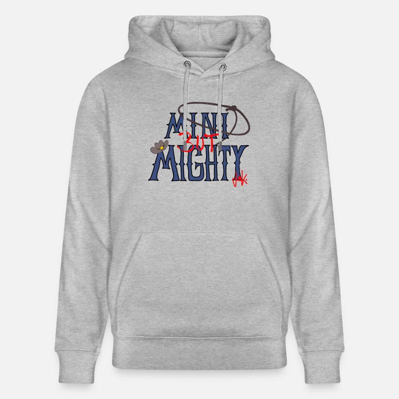 MINIBUTMIGHTY - Sweat à capuche bio CRUISER Stanley/Stella Unisexe - gris chiné