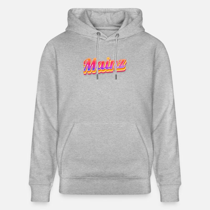 Mainzerin Mainzer Mayence - Sweat à capuche bio CRUISER Stanley/Stella Unisexe - gris chiné