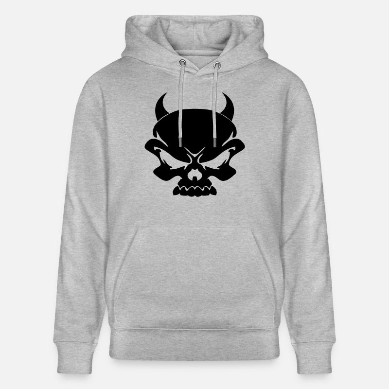Diable - Sweat à capuche bio CRUISER Stanley/Stella Unisexe - gris chiné