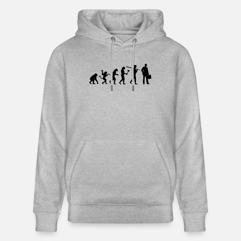 BUSINESS EVOLUTION! - Sweat à capuche bio CRUISER Stanley/Stella Unisexe - gris chiné