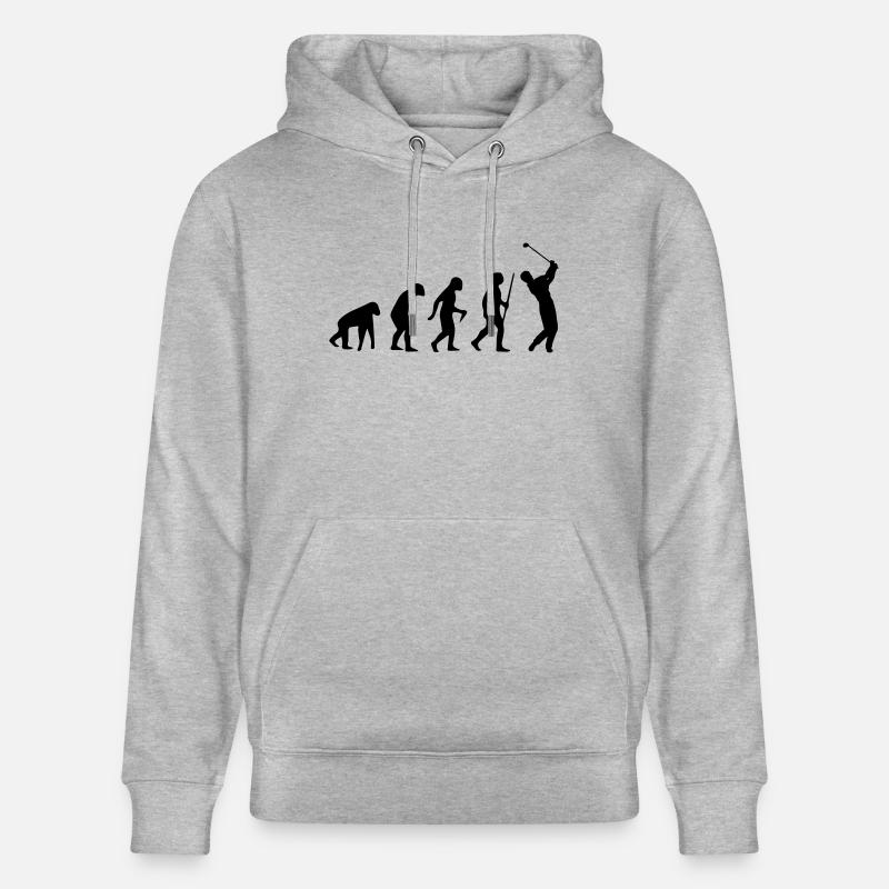 GOLF EVOLUTION - Stanley/Stella Unisex Bio-Hoodie CRUISER  - Grau meliert