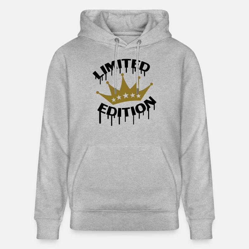 Limited Edition Crown - Sweat à capuche bio CRUISER Stanley/Stella Unisexe - gris chiné