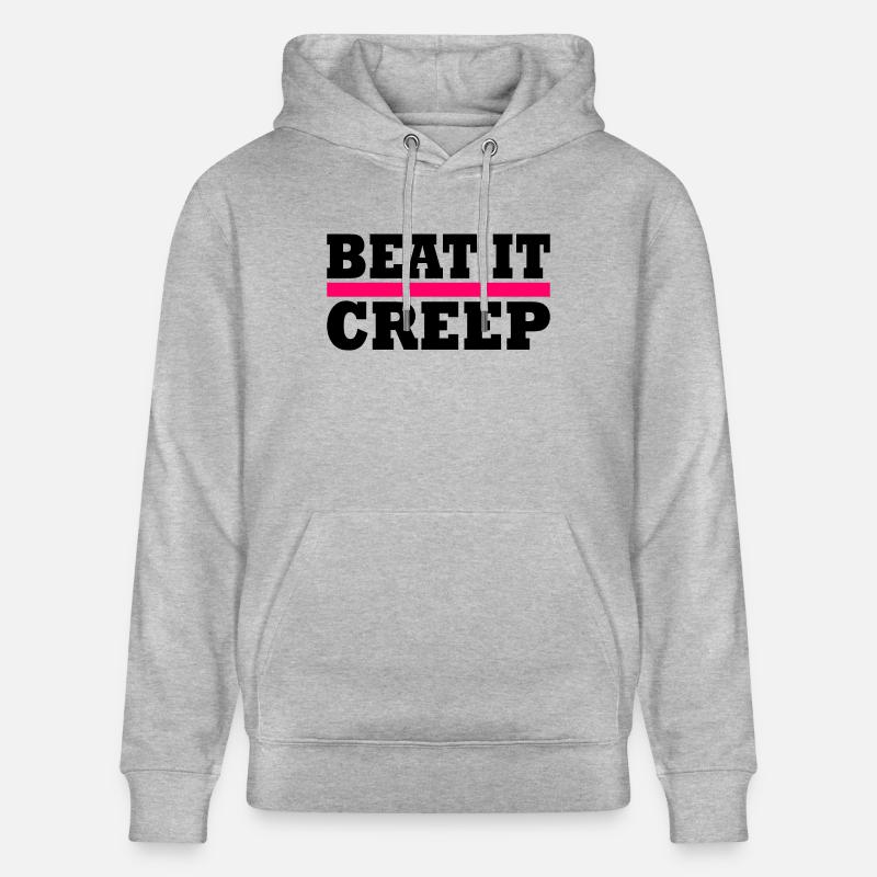 Beat it creep - Sweat à capuche bio CRUISER Stanley/Stella Unisexe - gris chiné